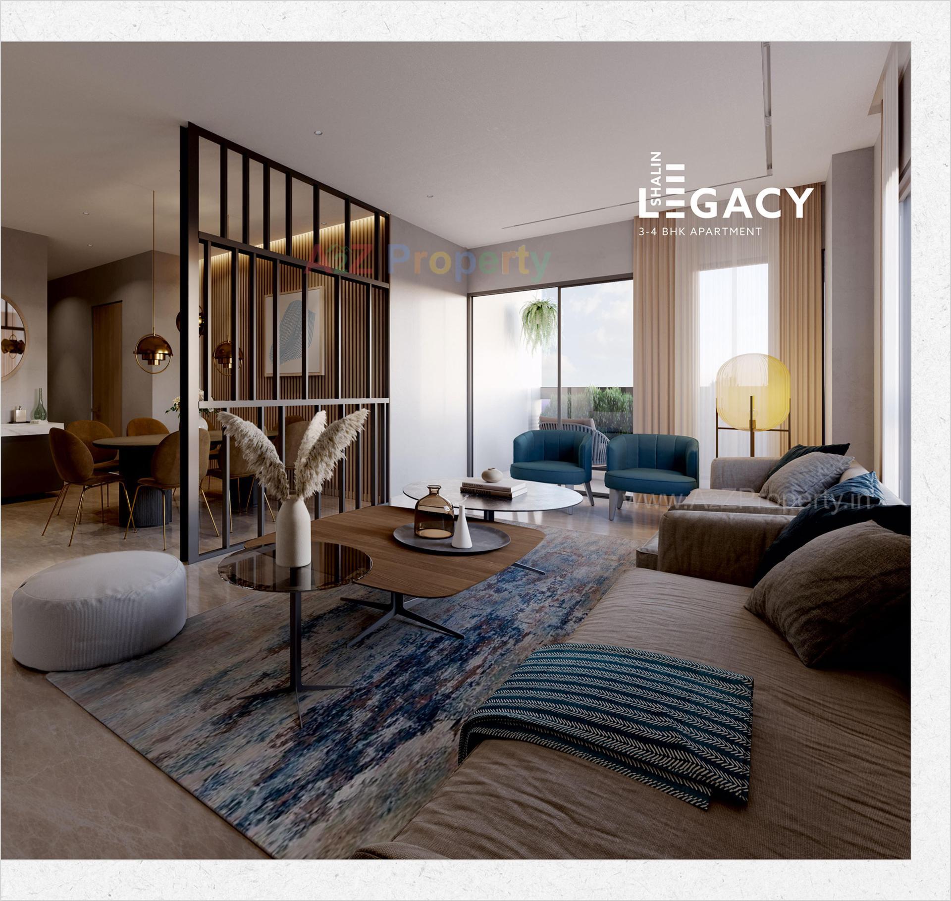 3D Elevation of real estate project Shalin Legacy located at Paldi, Ahmedabad, Gujarat