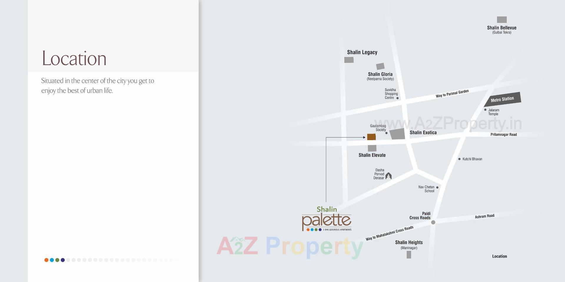  of real estate project Shalin Palette located at Paldi, Ahmedabad, Gujarat