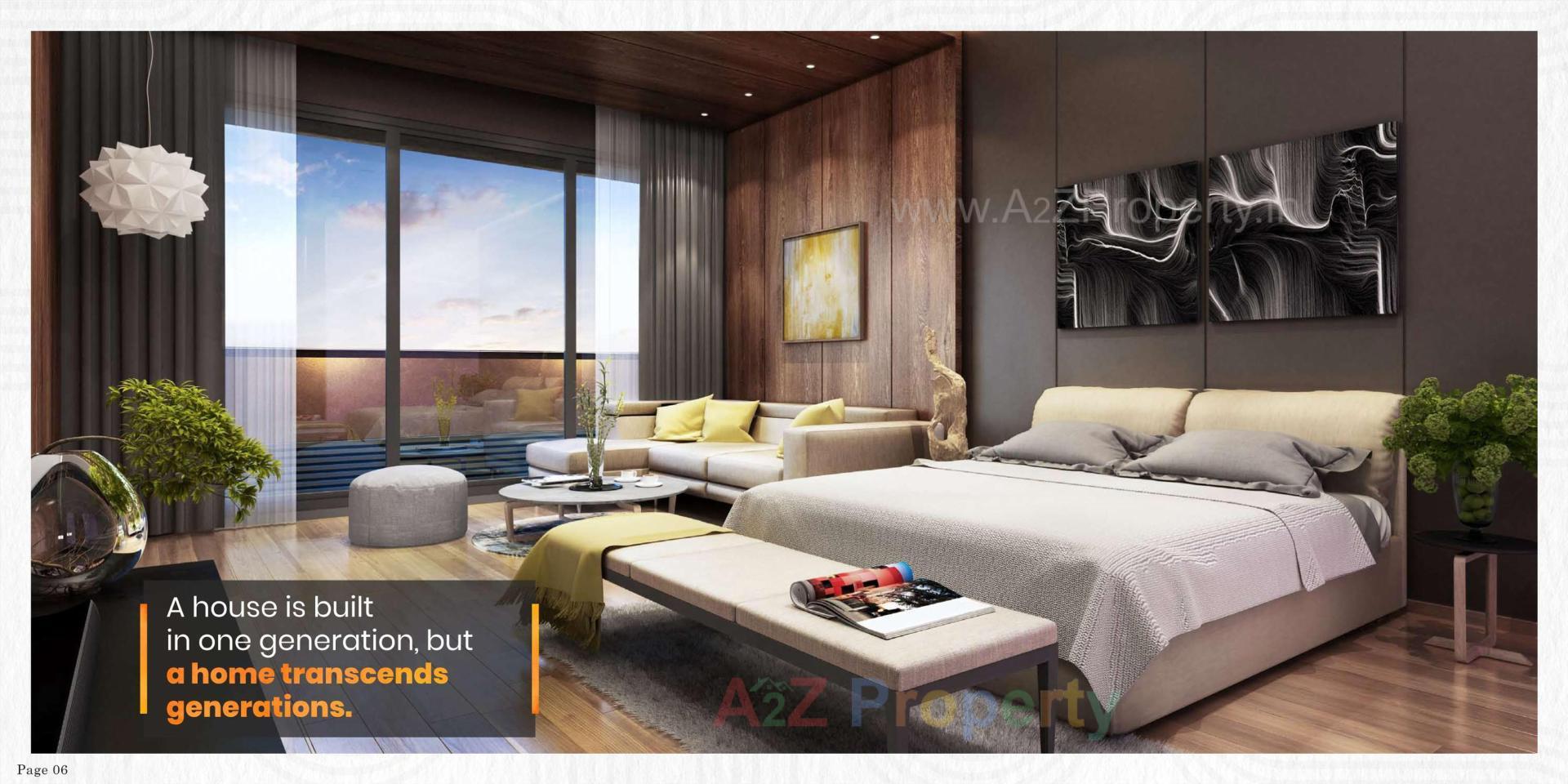 3D Elevation of real estate project Shalin Shashwat located at Bodakdev, Ahmedabad, Gujarat