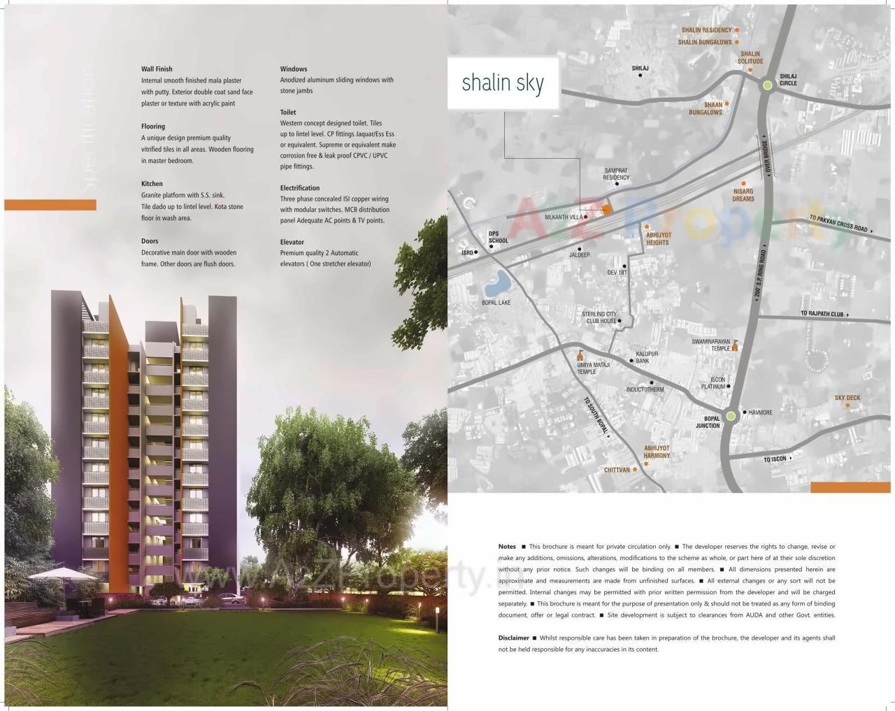  of real estate project Shalin Sky located at Ahmedabad, Ahmedabad, Gujarat