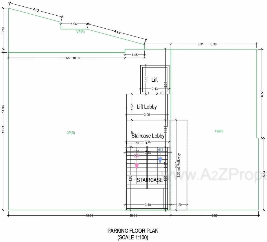Layout of real estate project Shalom Residency located at Vejalpur, Ahmedabad, Gujarat