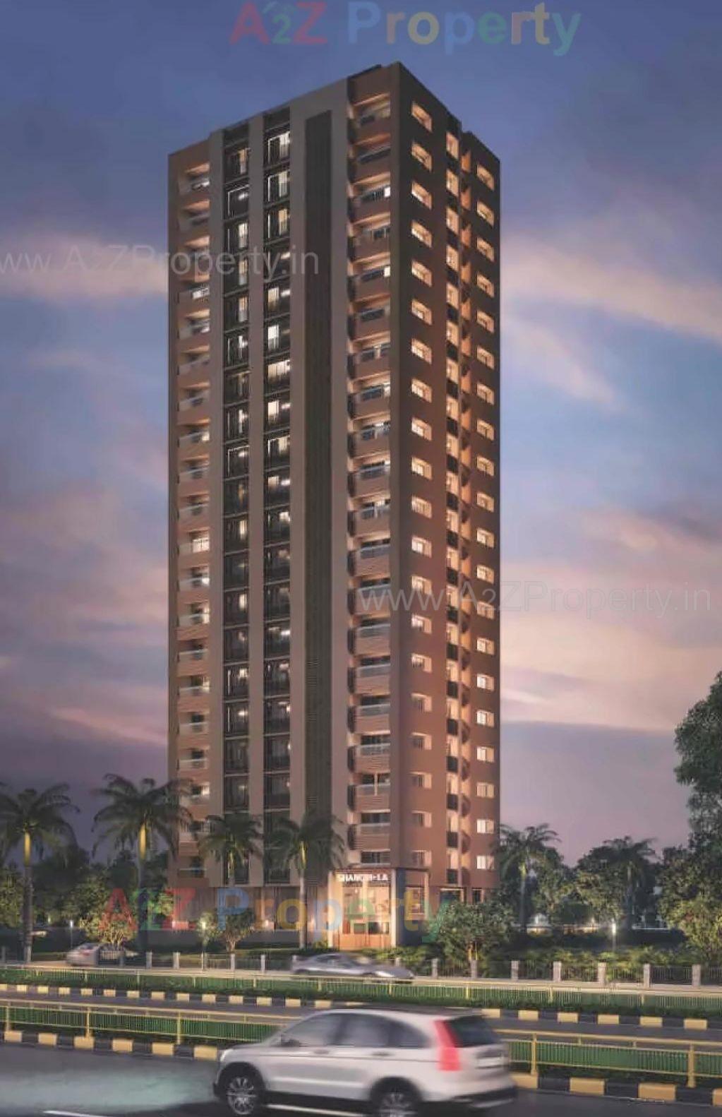 3D Elevation of real estate project Shangri La located at Vejalpur, Ahmedabad, Gujarat