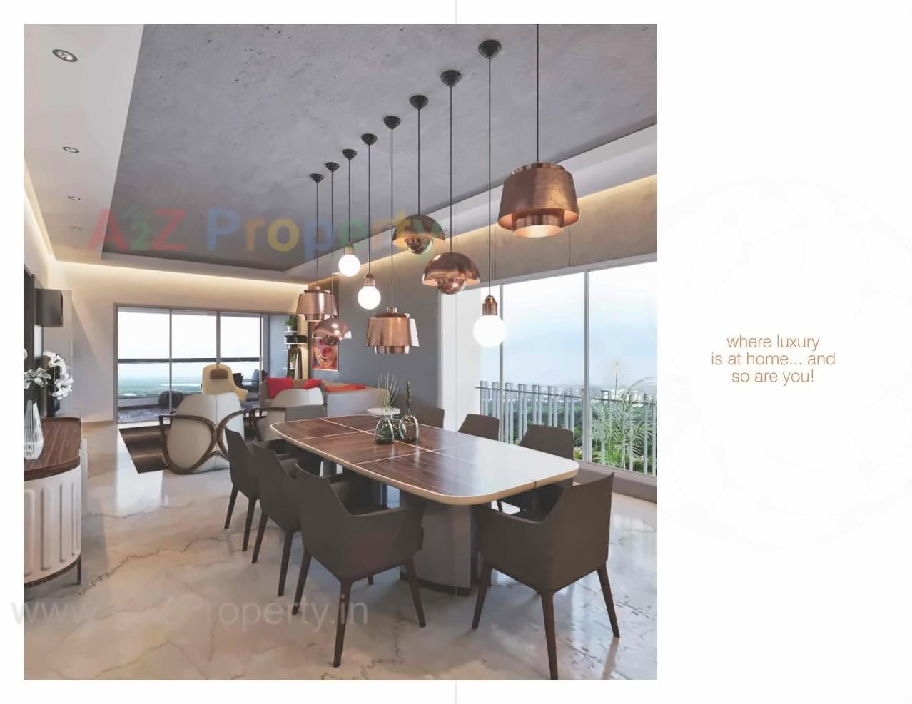 3D Elevation of real estate project Shangri La located at Vejalpur, Ahmedabad, Gujarat