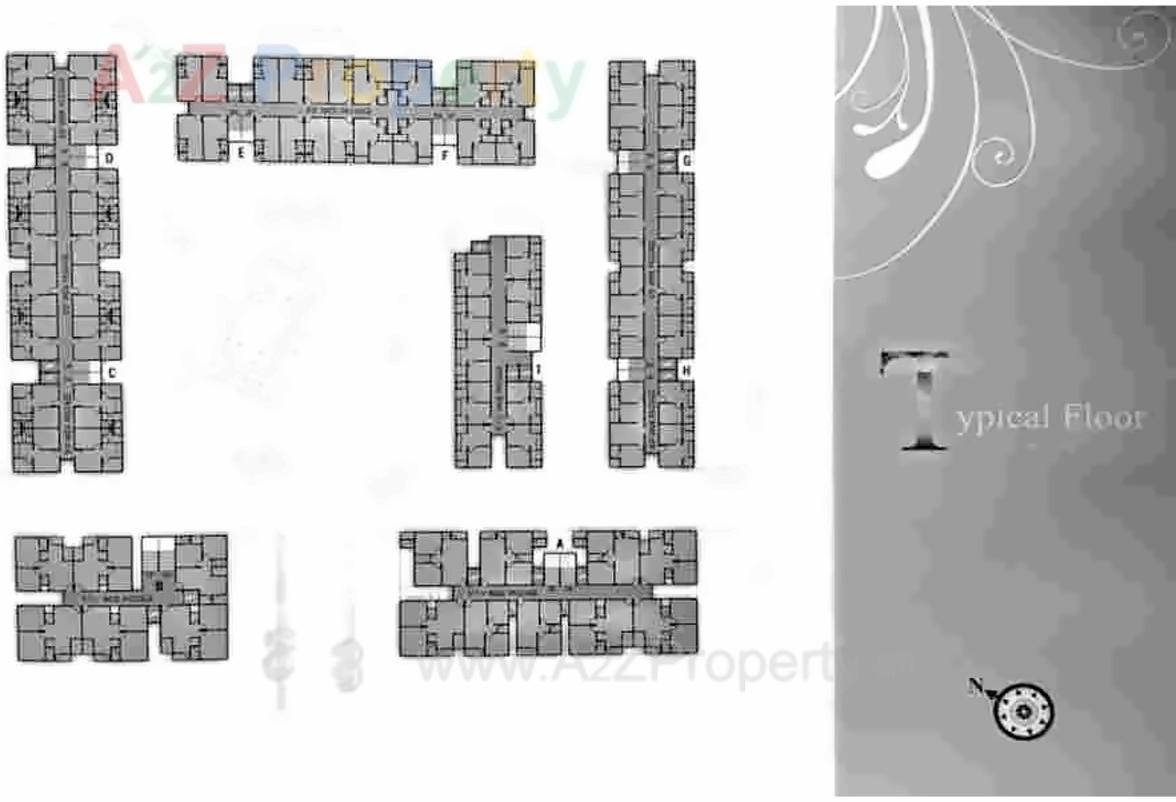Layout of real estate project Shankheshwar Township located at Muthia, Ahmedabad, Gujarat
