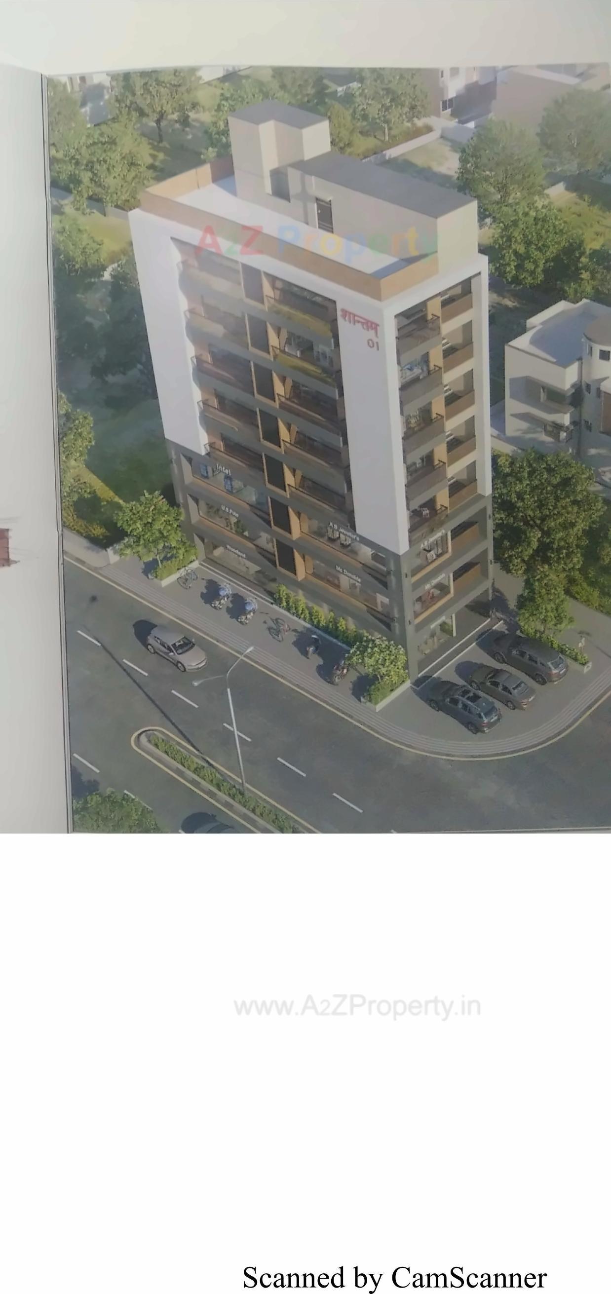 3D Elevation of real estate project Shantam   0 located at Naroda, Ahmedabad, Gujarat