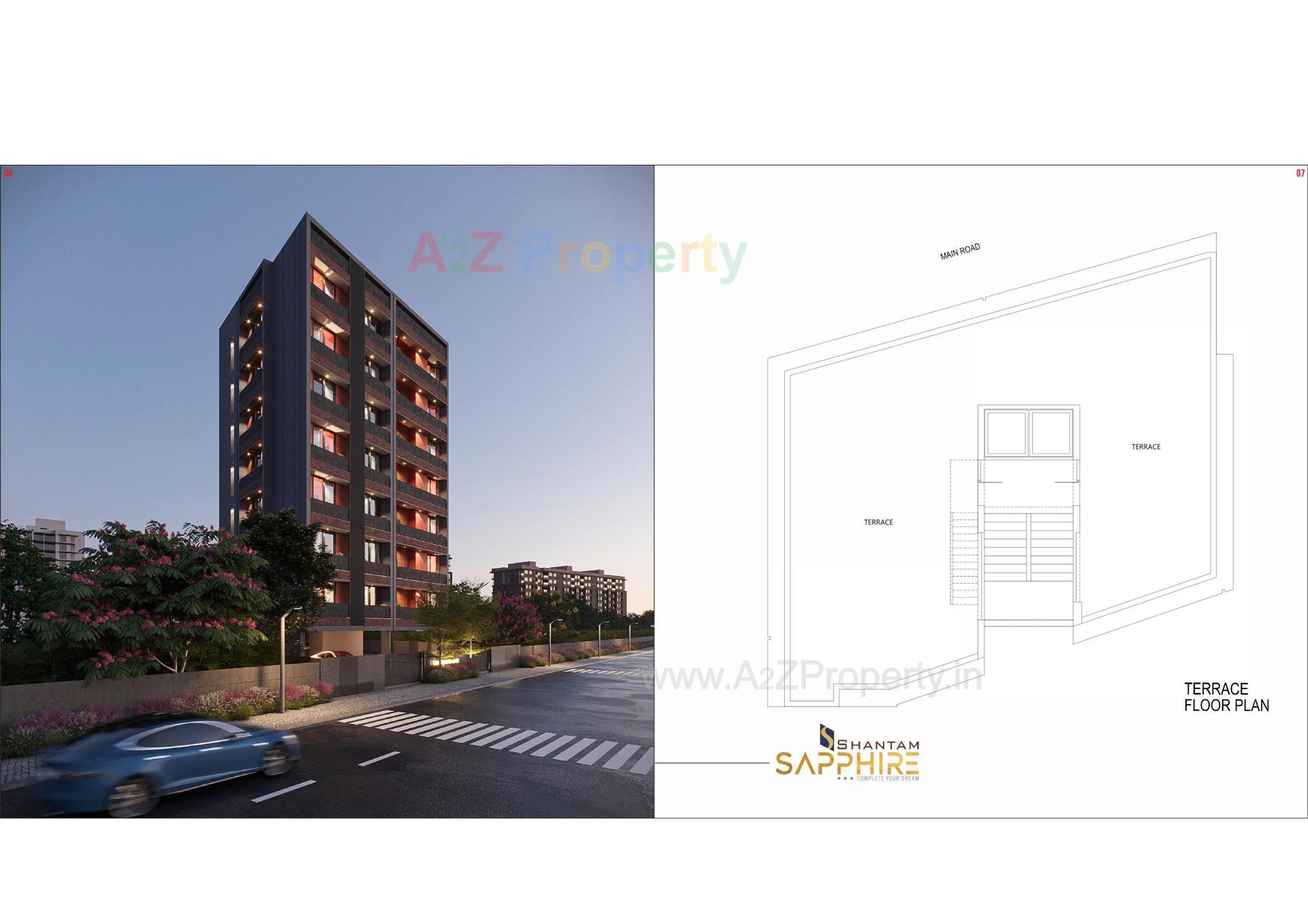  of real estate project Shantam Sapphire located at Chhadavad, Ahmedabad, Gujarat