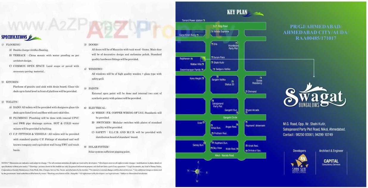  of real estate project Shantanam Bunglows located at Nikol, Ahmedabad, Gujarat