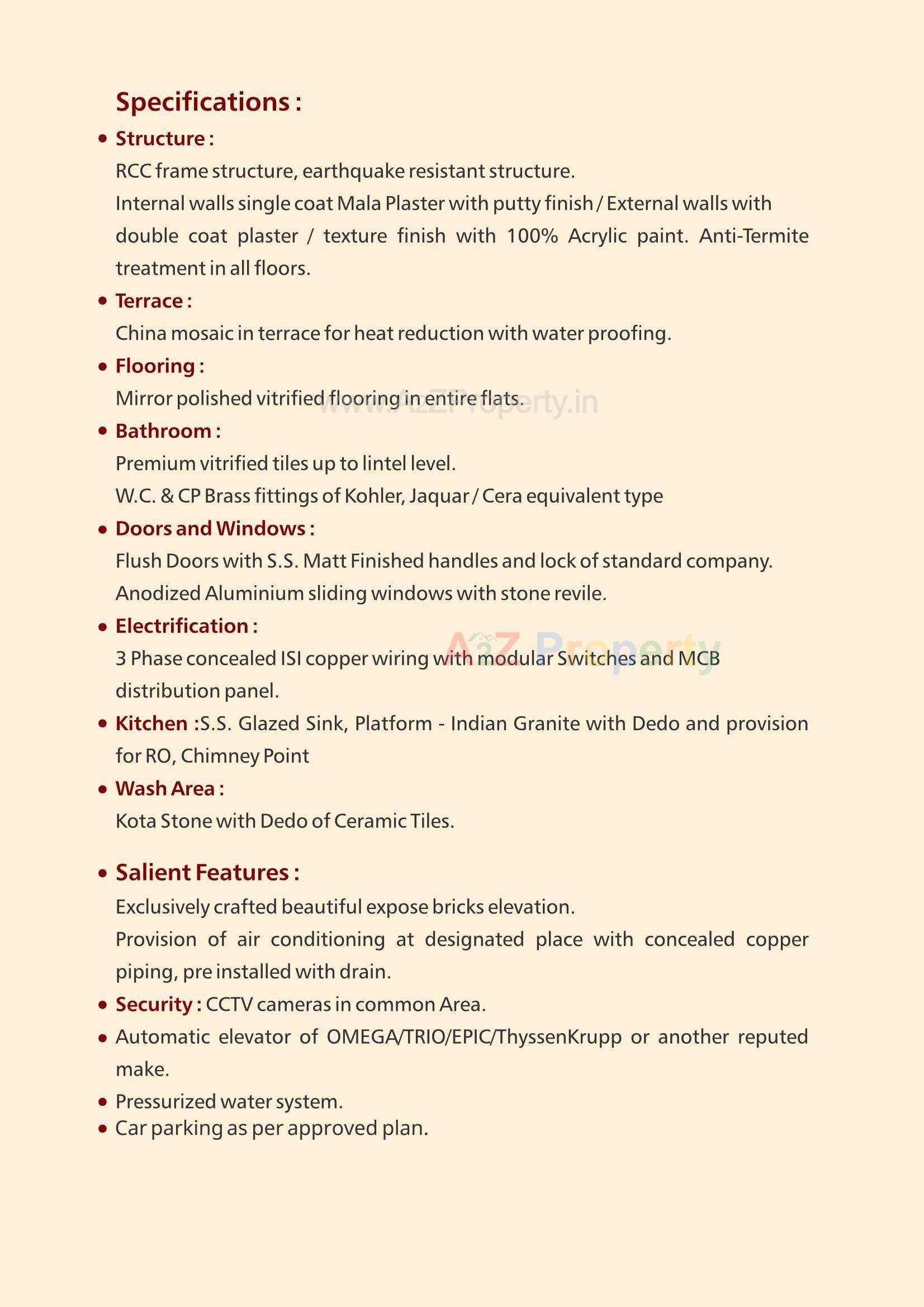  of real estate project Shanti Avenue located at Paldi, Ahmedabad, Gujarat