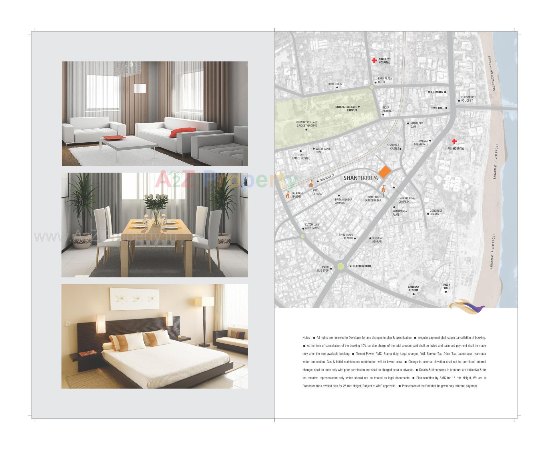  of real estate project Shantikrupa Residency located at Kocharab, Ahmedabad, Gujarat