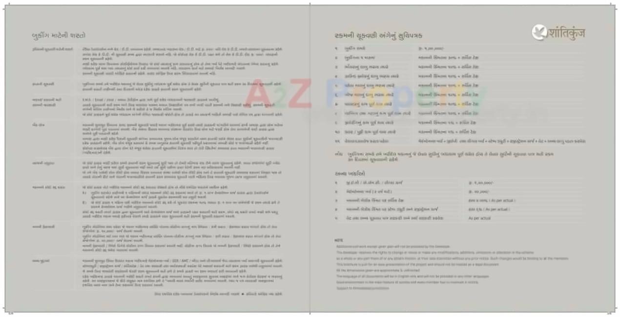  of real estate project Shantikunj located at Hanspura, Ahmedabad, Gujarat