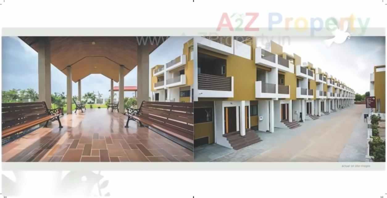 3D Elevation of real estate project Shantikunj located at Hanspura, Ahmedabad, Gujarat