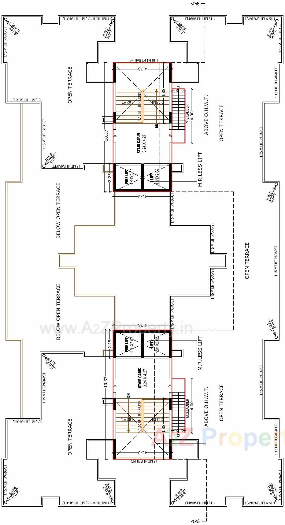Layout of real estate project Shantim located at Ahmedabad, Ahmedabad, Gujarat