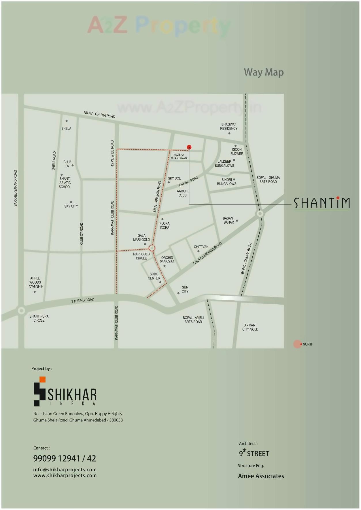  of real estate project Shantim located at Ahmedabad, Ahmedabad, Gujarat