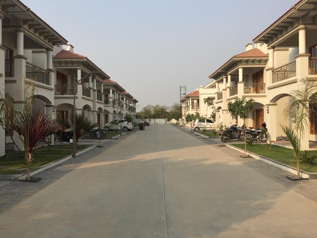 181873_const of real estate project Shantipushp Bunglows located at Gota, Ahmedabad, Gujarat