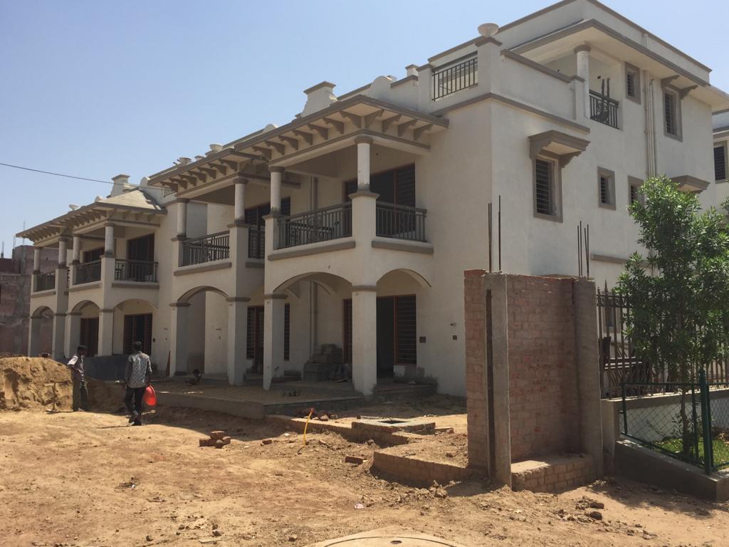 72753_const of real estate project Shantipushp Bunglows located at Gota, Ahmedabad, Gujarat