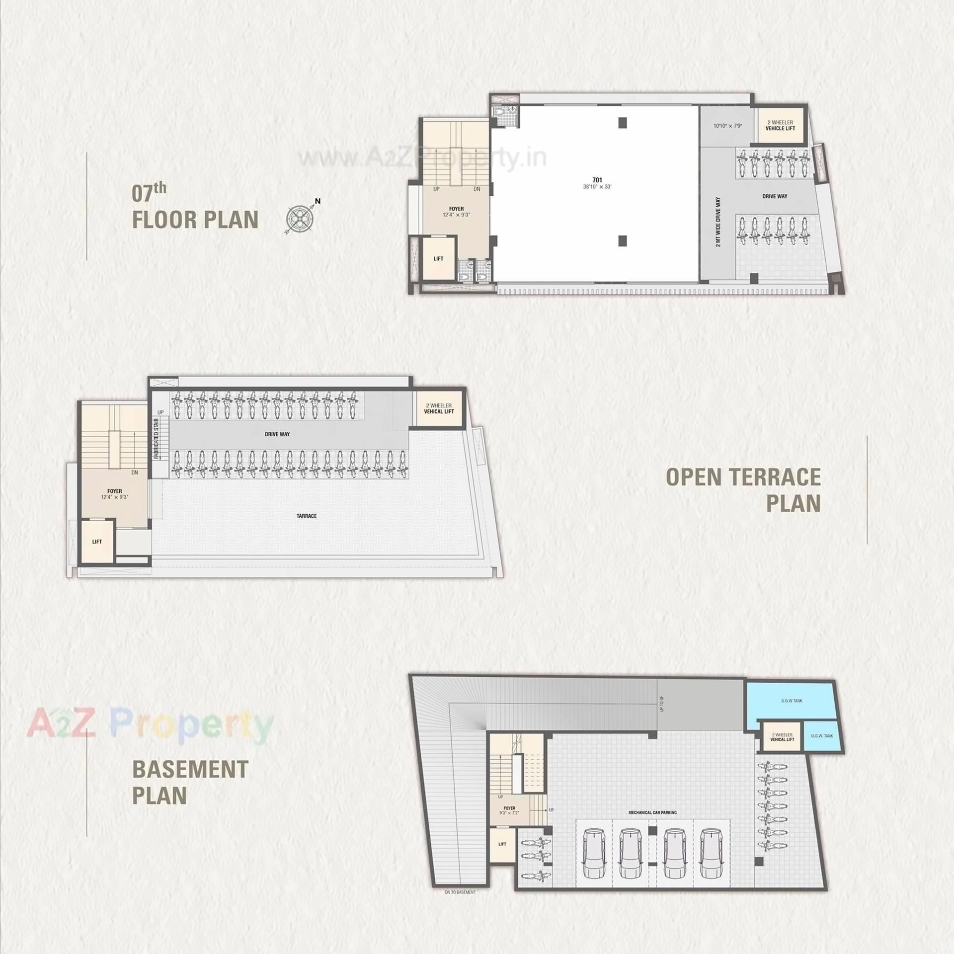 Layout of real estate project Sharanam Elegance located at Manipur, Ahmedabad, Gujarat