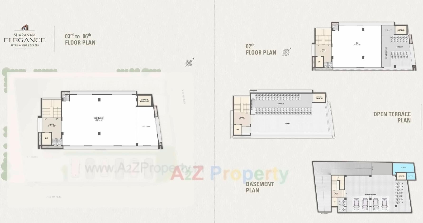 Layout of real estate project Sharanam Elegance located at Manipur, Ahmedabad, Gujarat