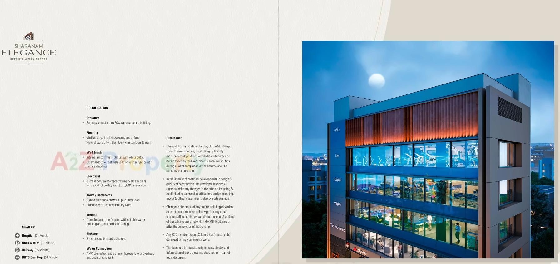  of real estate project Sharanam Elegance located at Manipur, Ahmedabad, Gujarat