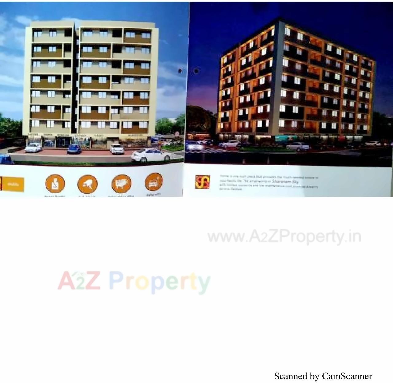  of real estate project Sharanam Sky Block A1+b located at Vastral, Ahmedabad, Gujarat