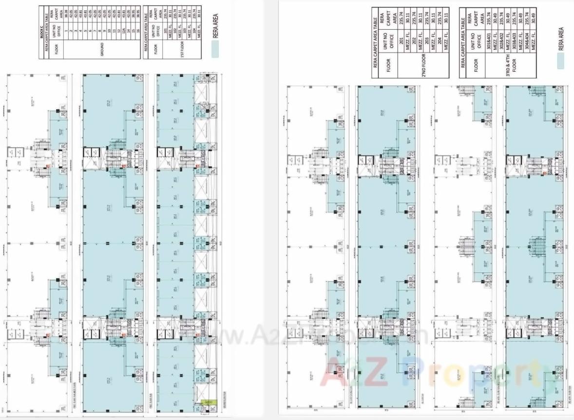 Layout of real estate project Sharanam Solitaire located at Mithipur, Ahmedabad, Gujarat