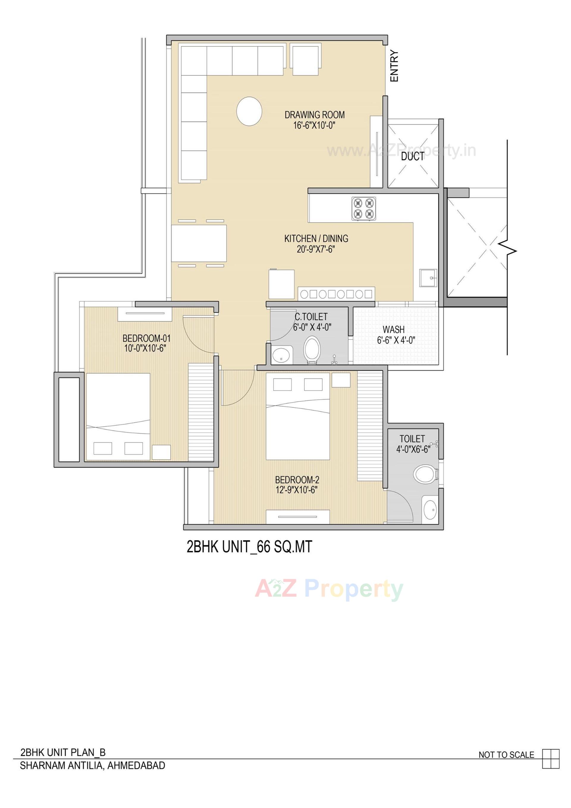 Layout of real estate project Sharnam Antlia located at Ramol, Ahmedabad, Gujarat