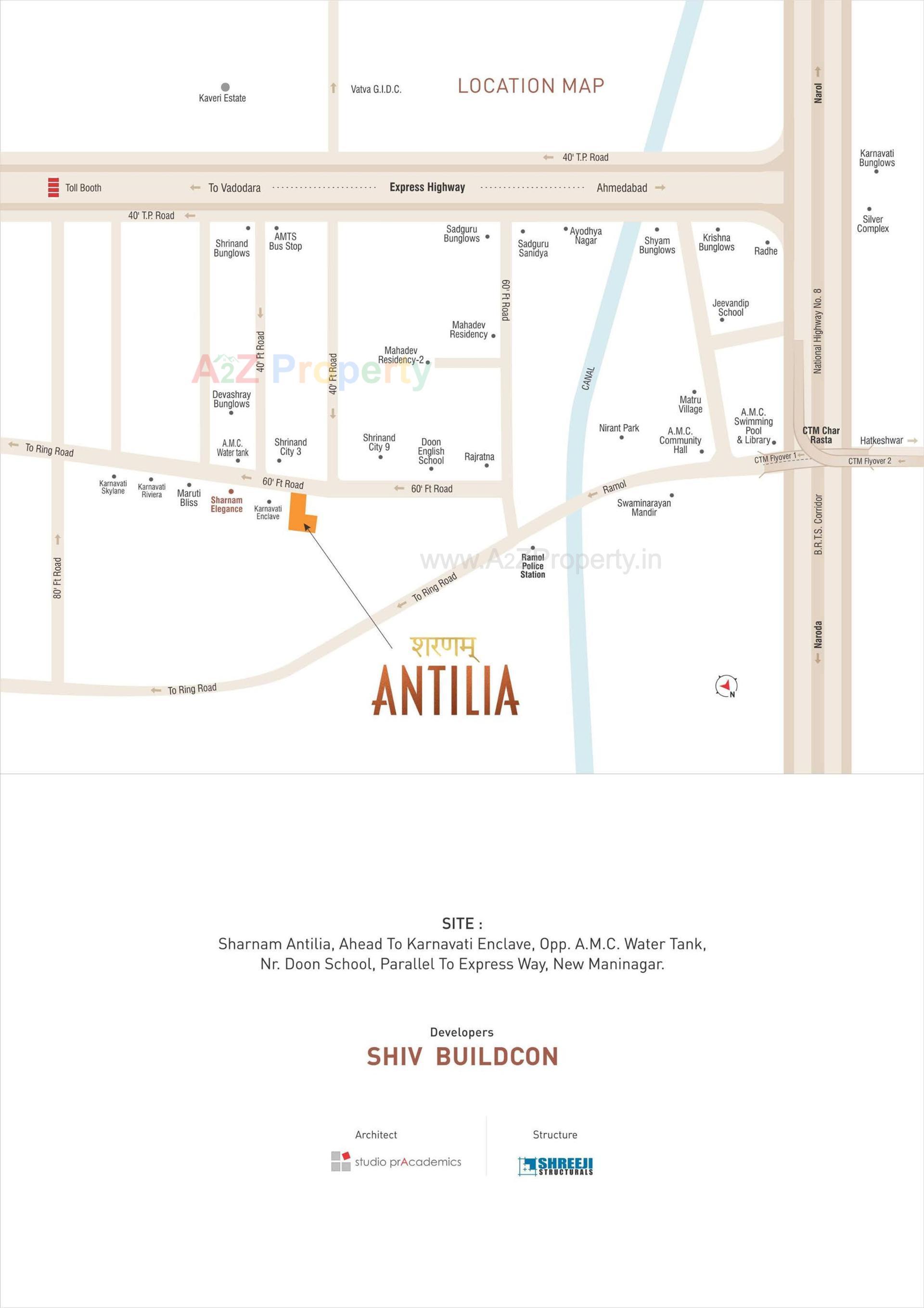  of real estate project Sharnam Antlia located at Ramol, Ahmedabad, Gujarat