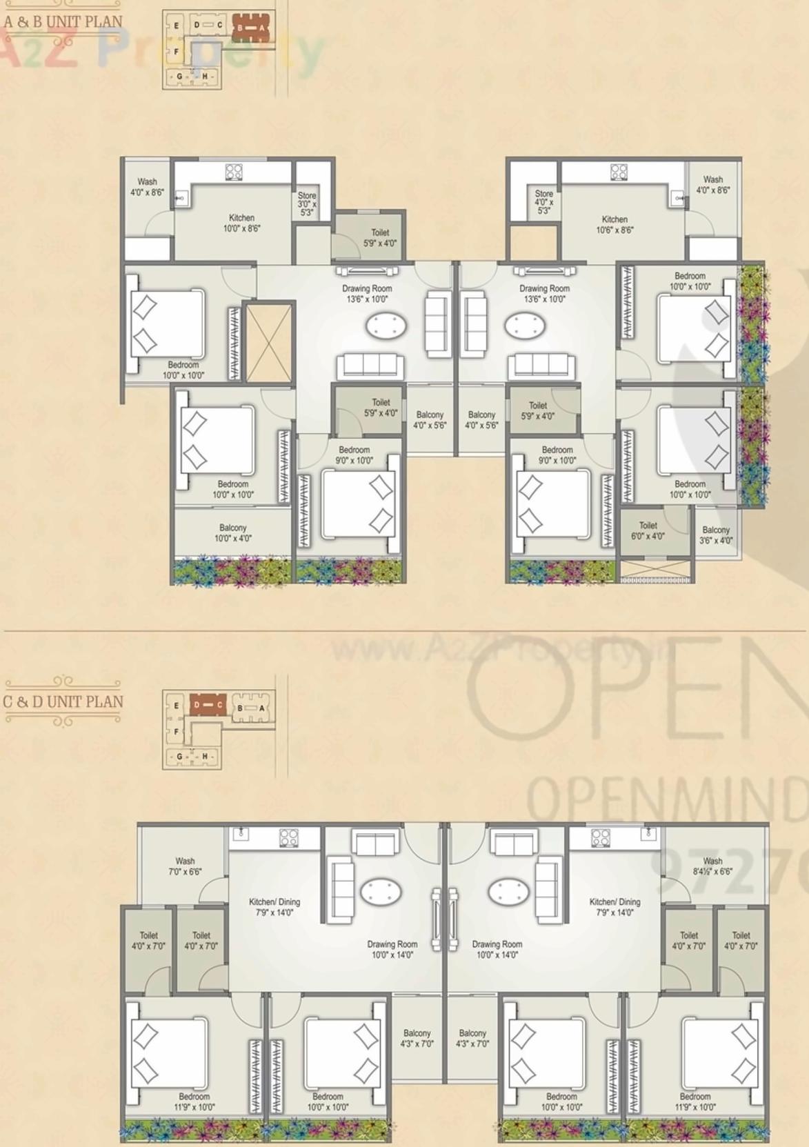 Layout of real estate project Sharnam Elegance located at Ramol, Ahmedabad, Gujarat