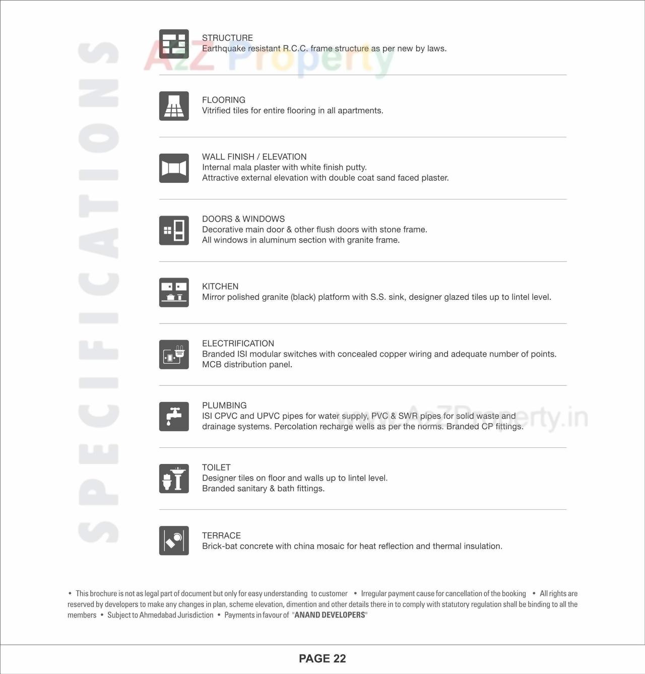 Project Specifications