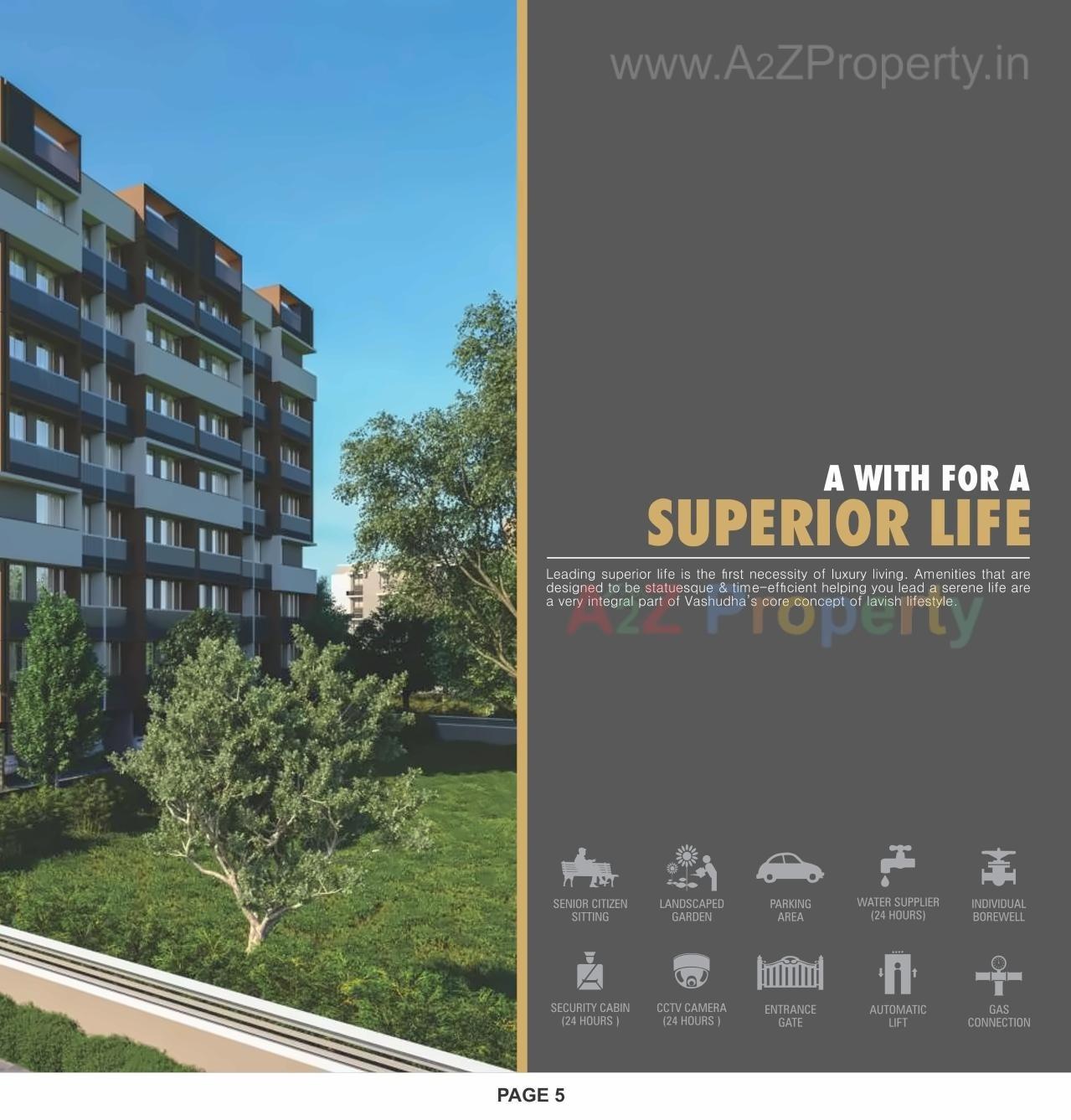 3D Elevation of real estate project Sharnam Heights located at Kathwada, Ahmedabad, Gujarat