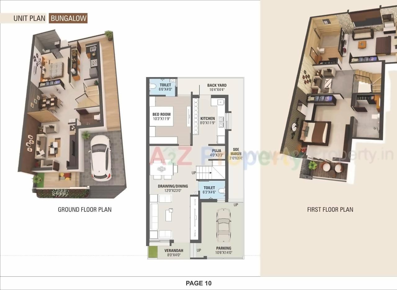 Layout of real estate project Sharnam Villa located at Kathwada, Ahmedabad, Gujarat