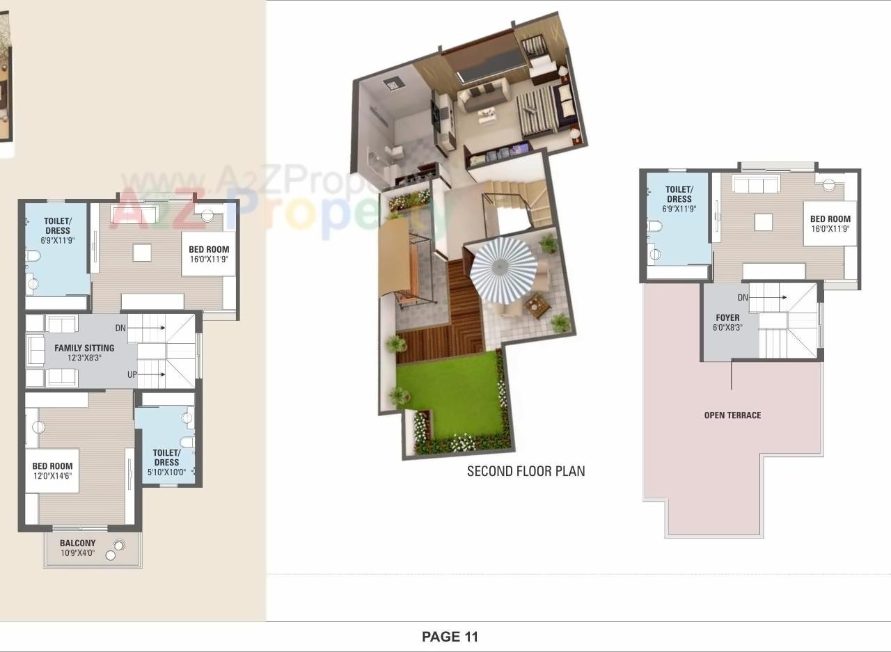 Layout of real estate project Sharnam Villa located at Kathwada, Ahmedabad, Gujarat