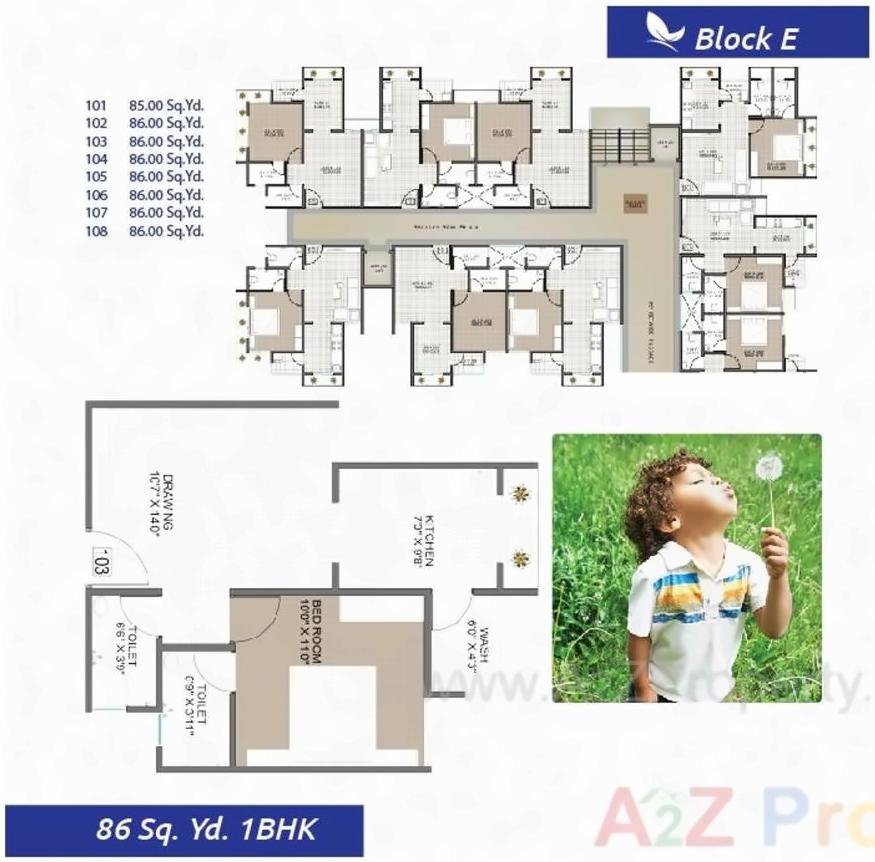 Layout of real estate project Shashi Avenue located at Vatva, Ahmedabad, Gujarat
