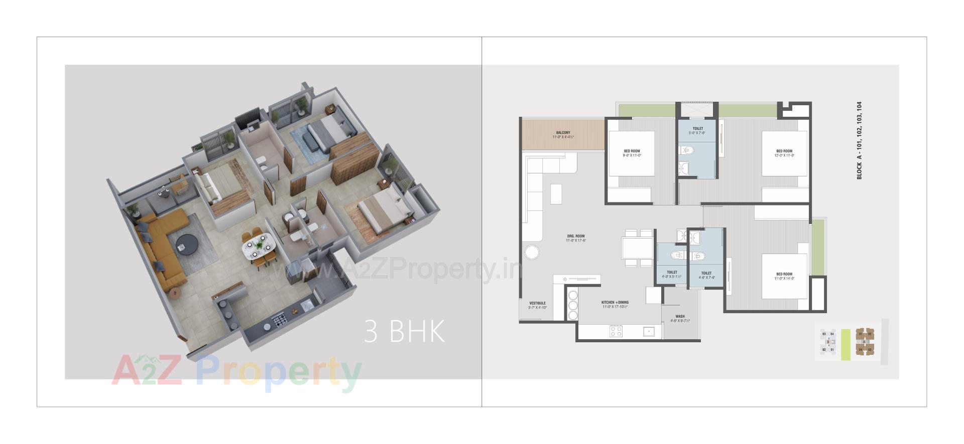 Layout of real estate project Shashvat Eternia located at Traghad, Ahmedabad, Gujarat