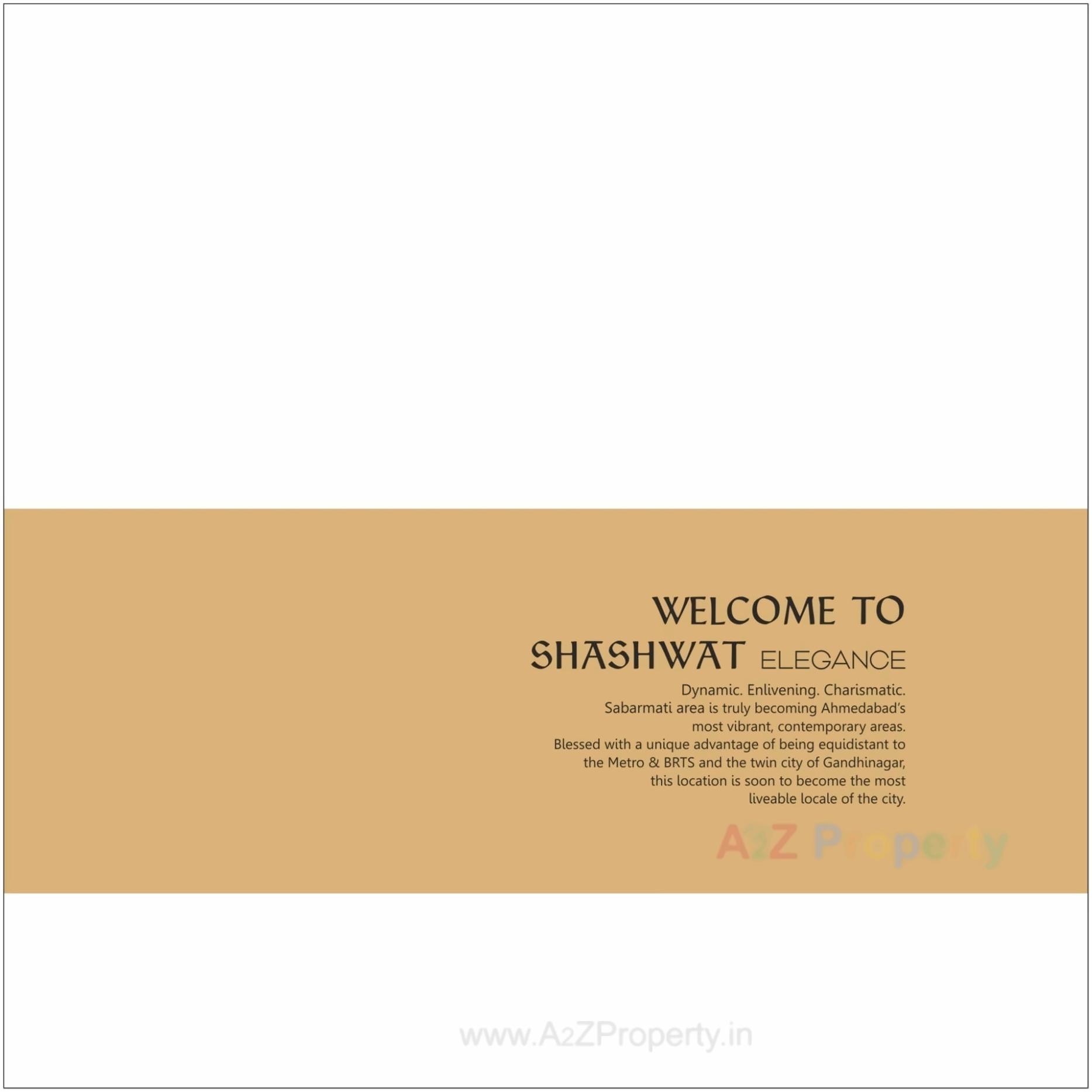  of real estate project Shashwat Elegance located at Sabarmati, Ahmedabad, Gujarat