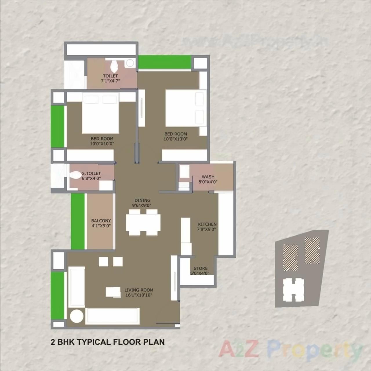 Layout of real estate project Shashwat Heights located at Ahmedabad, Ahmedabad, Gujarat