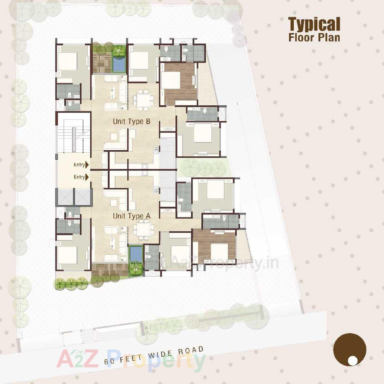 0005 of real estate project Shashwat located at City, Ahmedabad, Gujarat