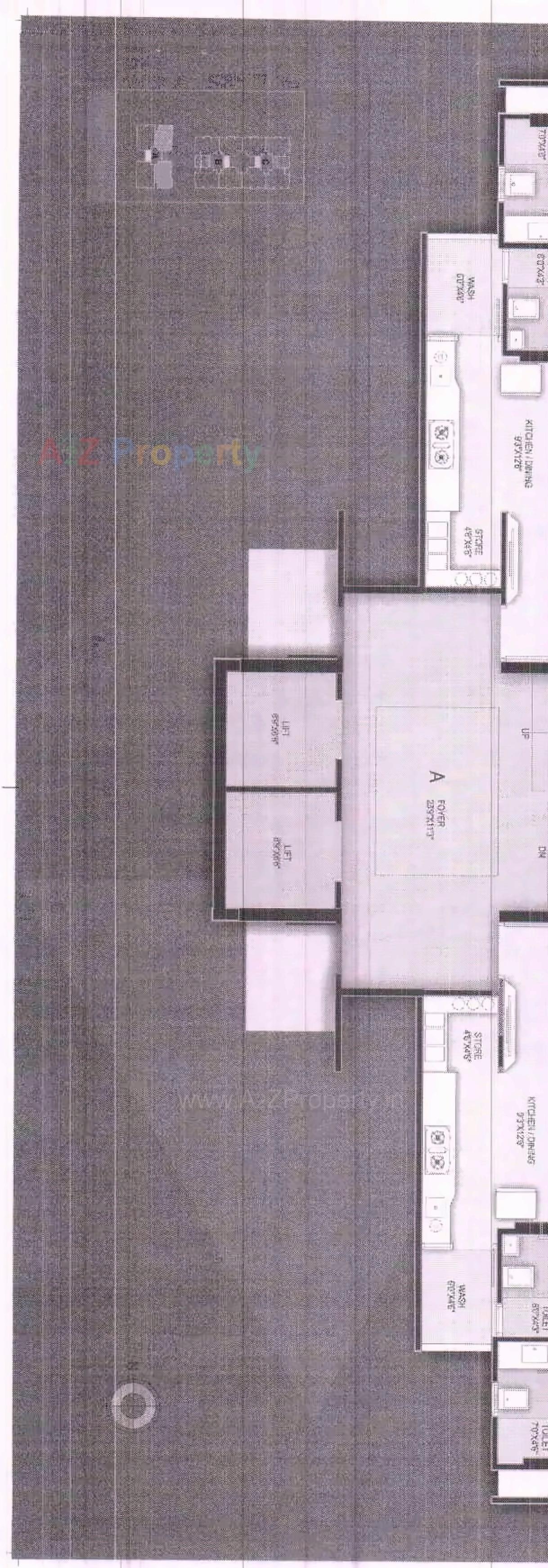 Layout of real estate project Shayona Arise located at Hanspura, Ahmedabad, Gujarat