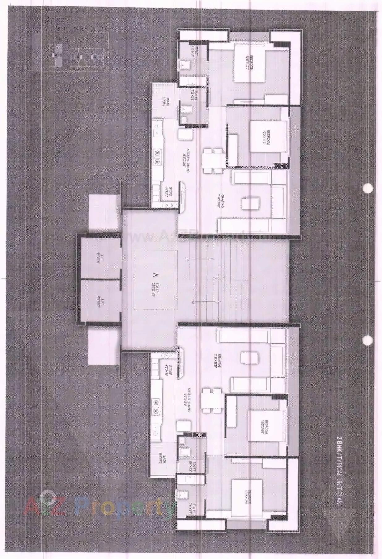 Layout of real estate project Shayona Arise located at Hanspura, Ahmedabad, Gujarat