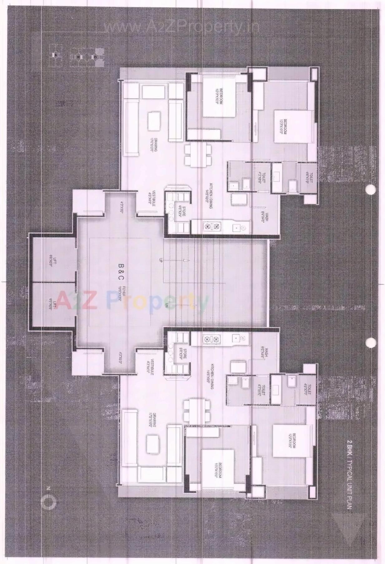 Layout of real estate project Shayona Arise located at Hanspura, Ahmedabad, Gujarat