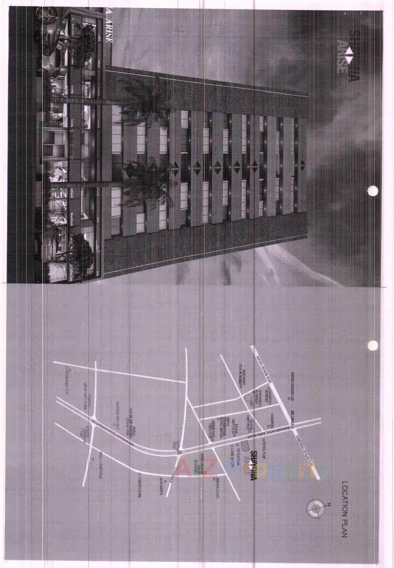  of real estate project Shayona Arise located at Hanspura, Ahmedabad, Gujarat