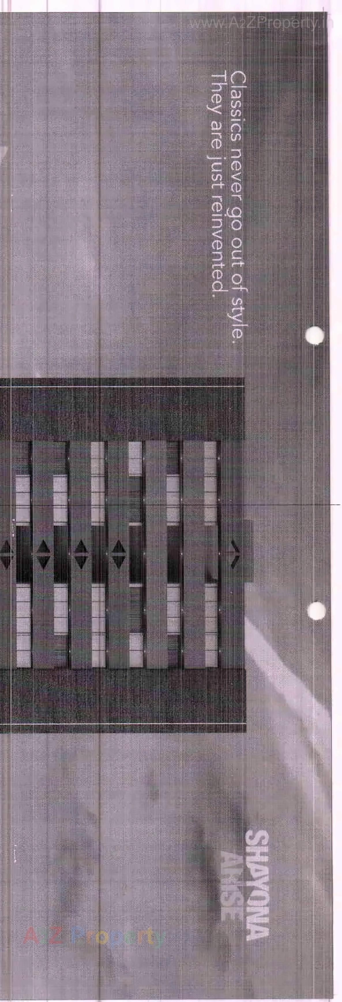 Layout of real estate project Shayona Arise located at Hanspura, Ahmedabad, Gujarat