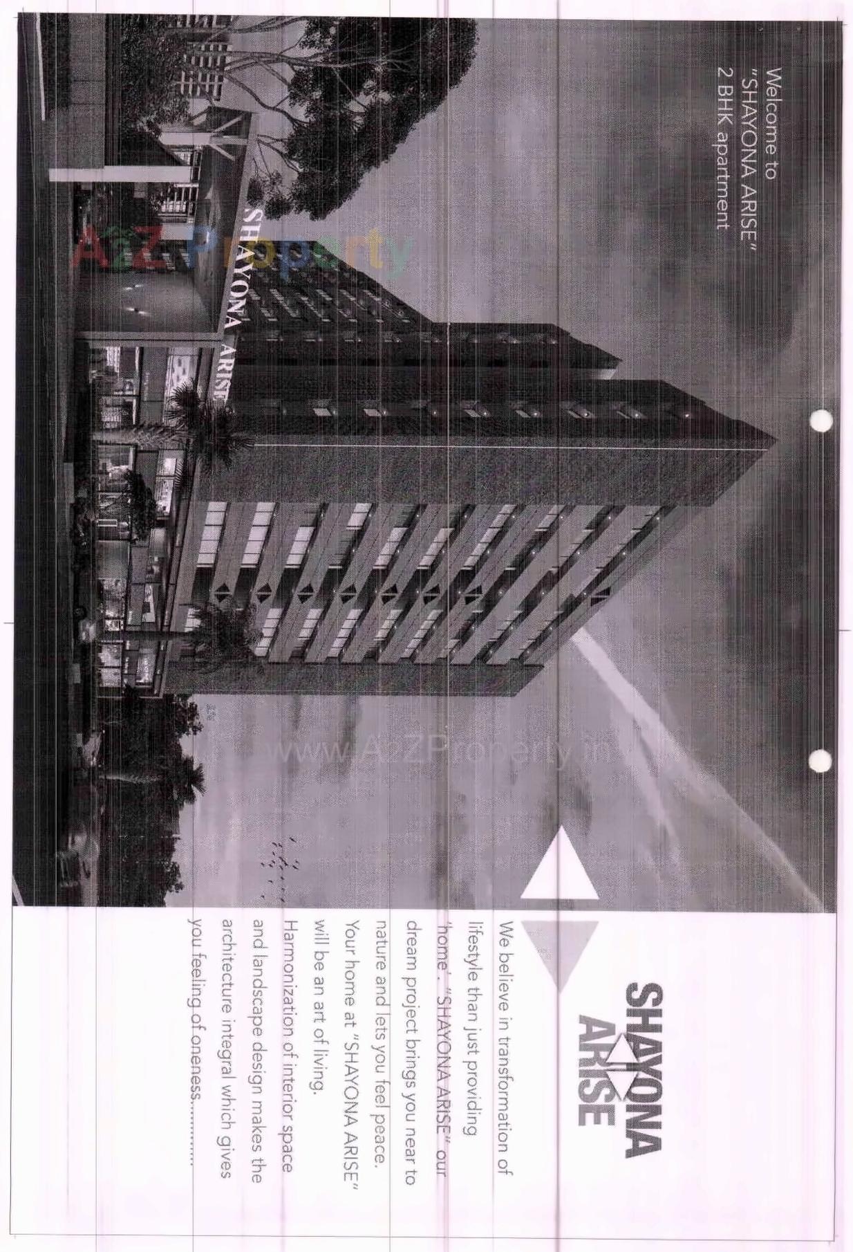  of real estate project Shayona Arise located at Hanspura, Ahmedabad, Gujarat