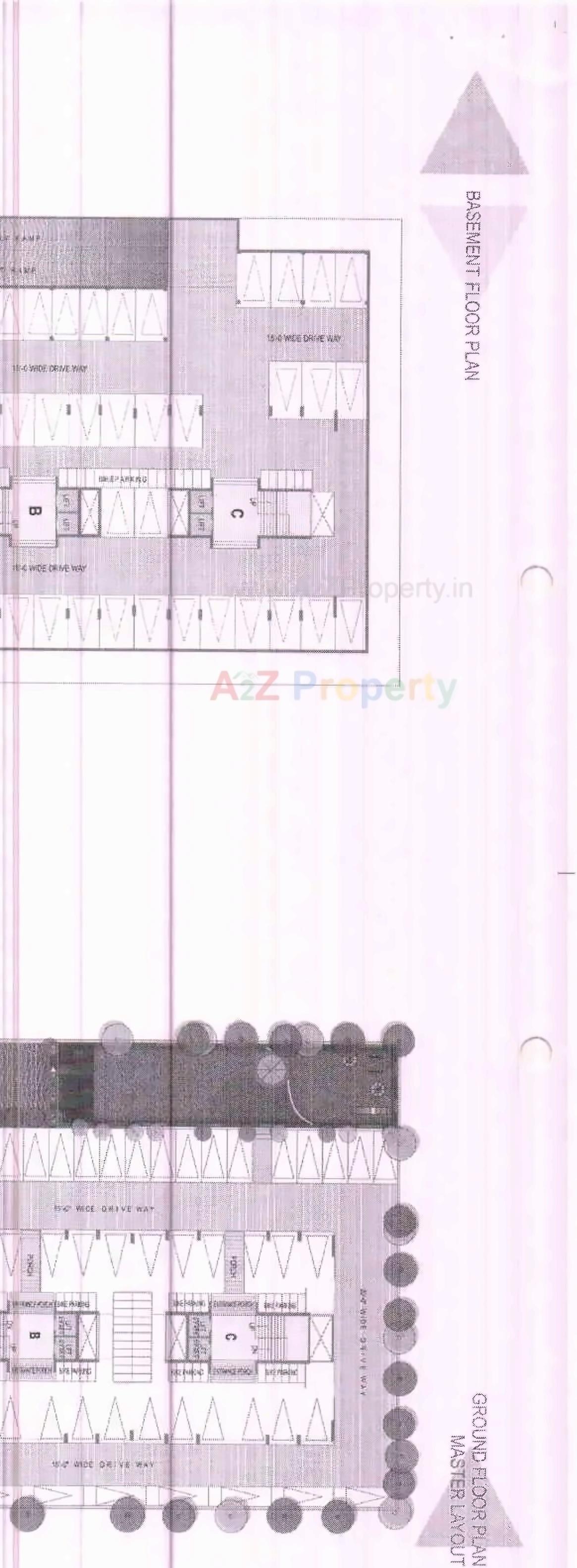 Layout of real estate project Shayona Arise located at Hanspura, Ahmedabad, Gujarat