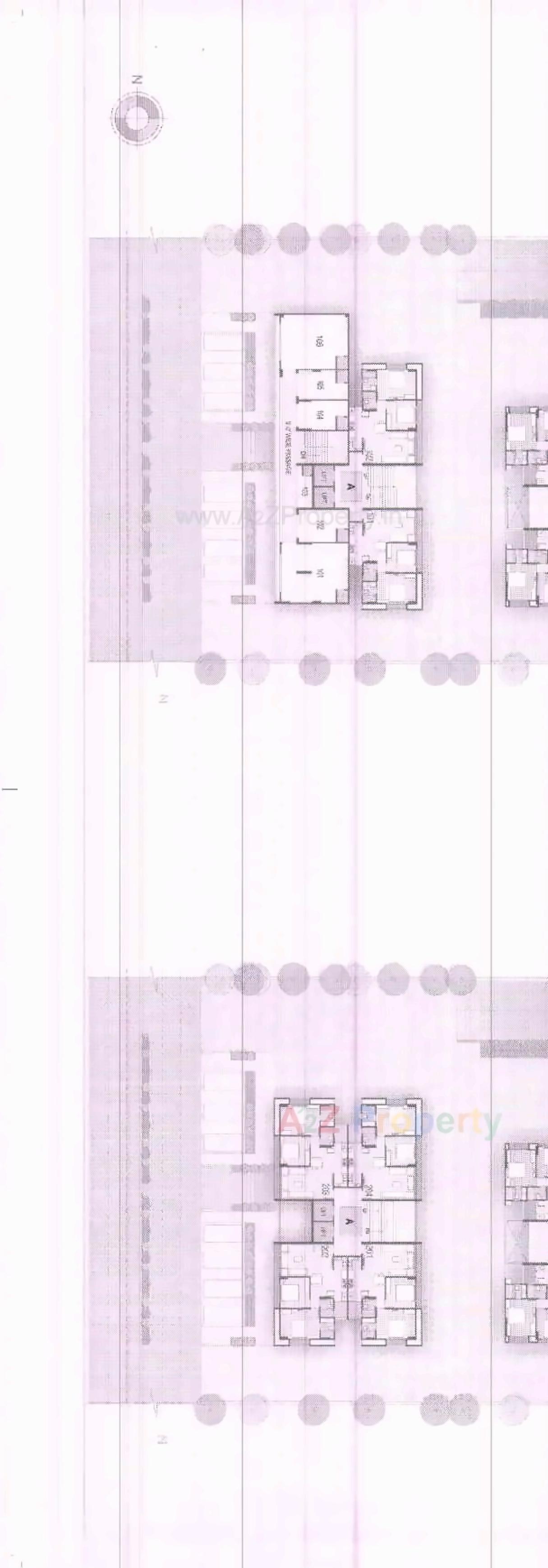 Layout of real estate project Shayona Arise located at Hanspura, Ahmedabad, Gujarat