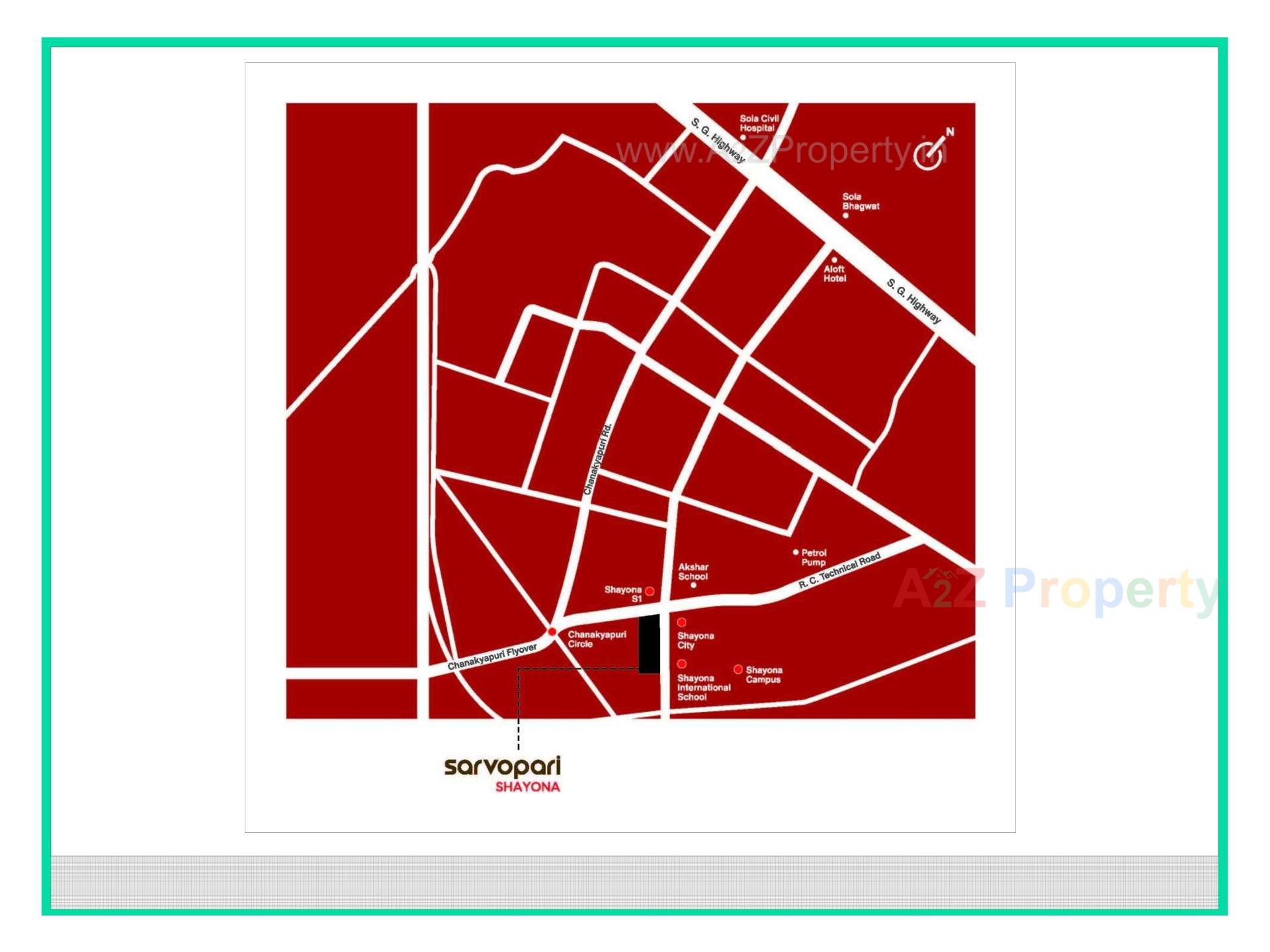  of real estate project Shayona Sarvopari located at Chandlodia, Ahmedabad, Gujarat