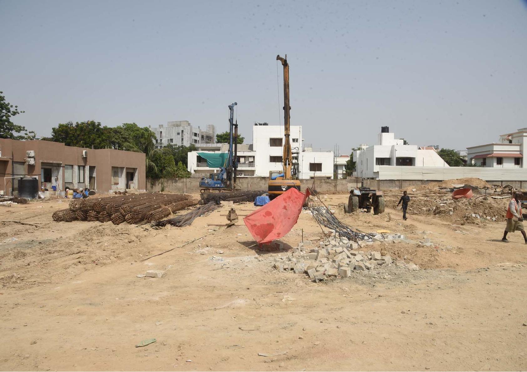 105688_const of real estate project Sheetal Westpark Imperia located at Vastrapur, Ahmedabad, Gujarat