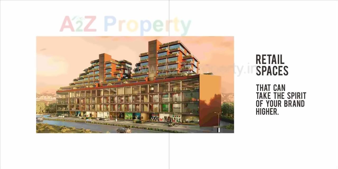 3D Elevation of real estate project Sheetal Westpark Imperia located at Vastrapur, Ahmedabad, Gujarat