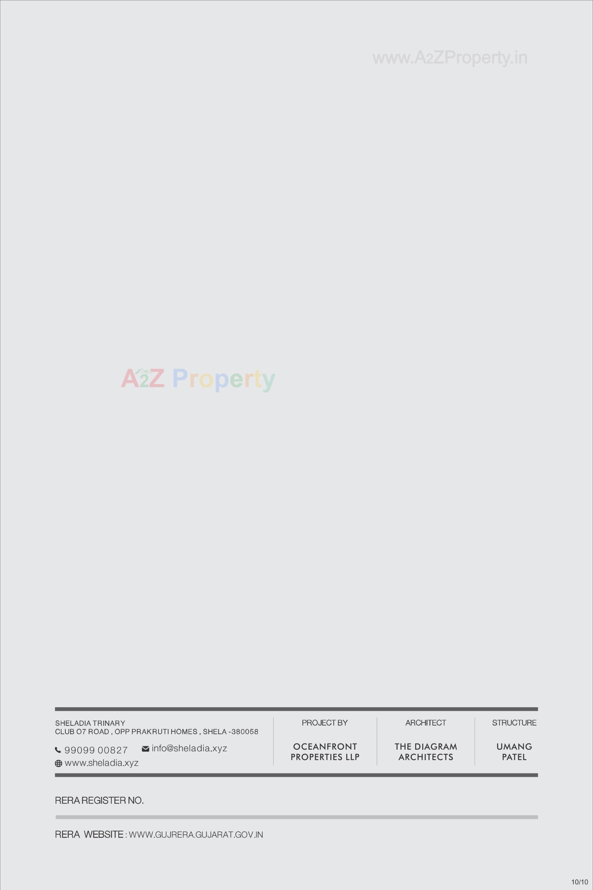  of real estate project Sheladia Trinary located at Shela, Ahmedabad, Gujarat