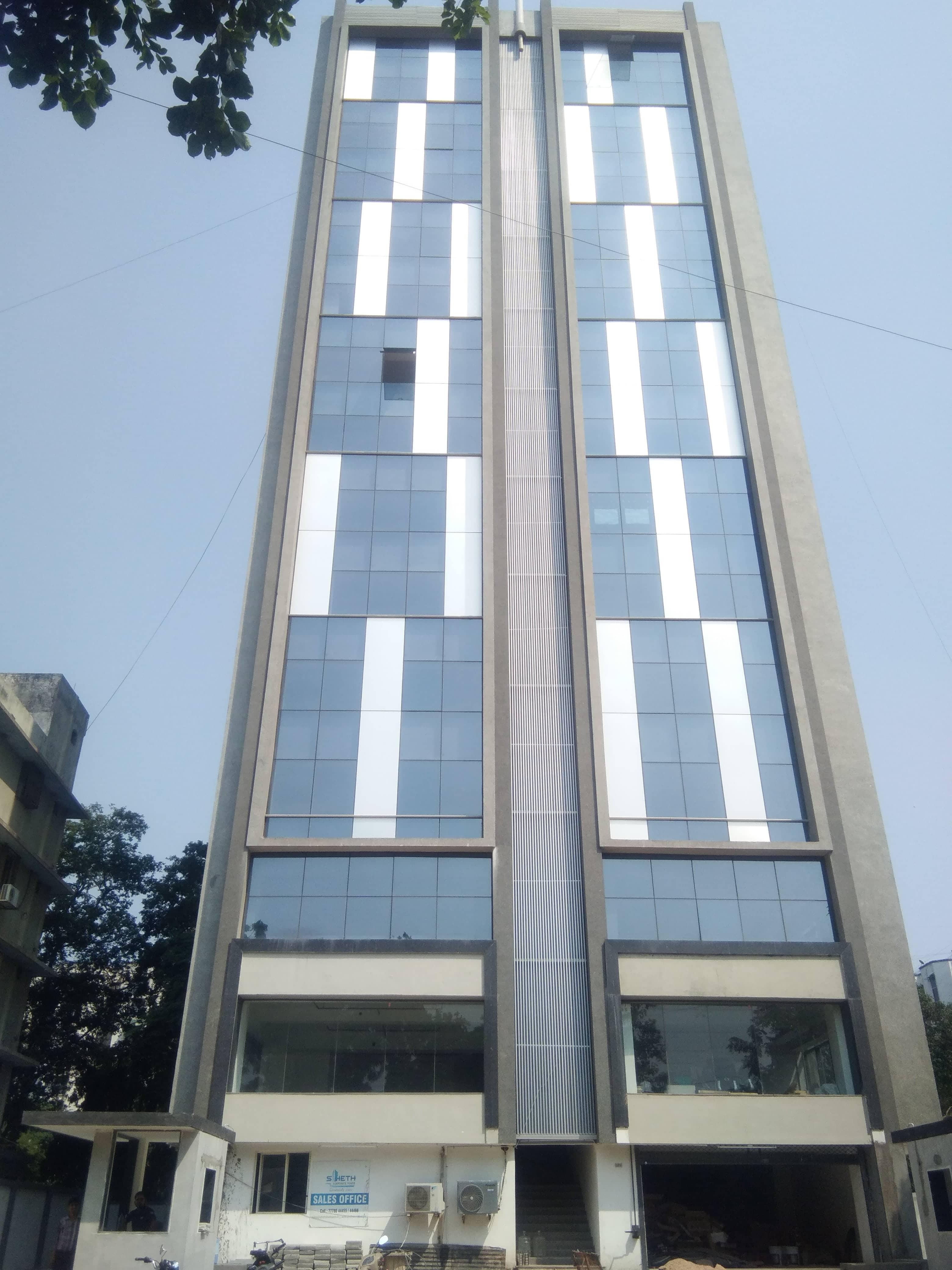 81741_const of real estate project Sheth Corporate Tower located at City, Ahmedabad, Gujarat