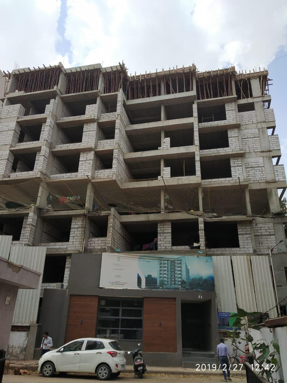 116319_const of real estate project Sheth Serenita located at Chadavad, Ahmedabad, Gujarat